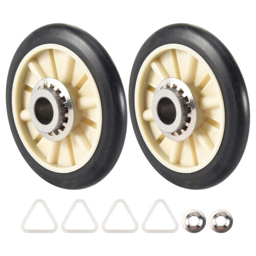 2PCS 349241T Drum Roller Kit voor Whirlpool Kenmore Sears 2