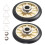 2PCS 349241T Drum Roller Kit voor Whirlpool Kenmore Sears 4