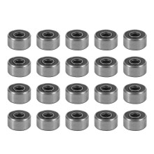 693RS 3mmx8mmx4mm Dubbel Afgesloten Miniatuur Diepgroef Kogellager 20 stuks