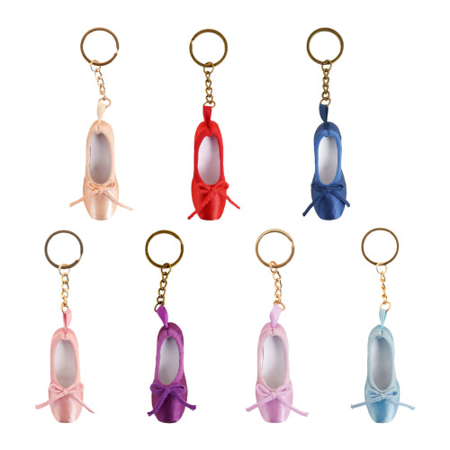 Delicate Dance Shoe Pendant Stylish Gift Cloth-light pink 2