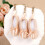 Creative Mini Pointe Shoe Keychain Lovely Decoration-Royal Blue 7