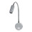 Adjustable LED Reading Light 1W Cool White Gooseneck Bed Lamp with Switch 4