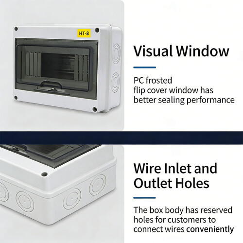 Weatherproof Plastic Connection Housing With Isolation-32 1