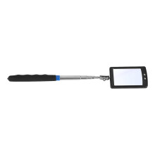 Extendable LED Inspection Mirror 360 Swivel with Comfortable Nonslip Handle