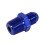 AN6 auf 3/8" NPT Adapter Blau 3