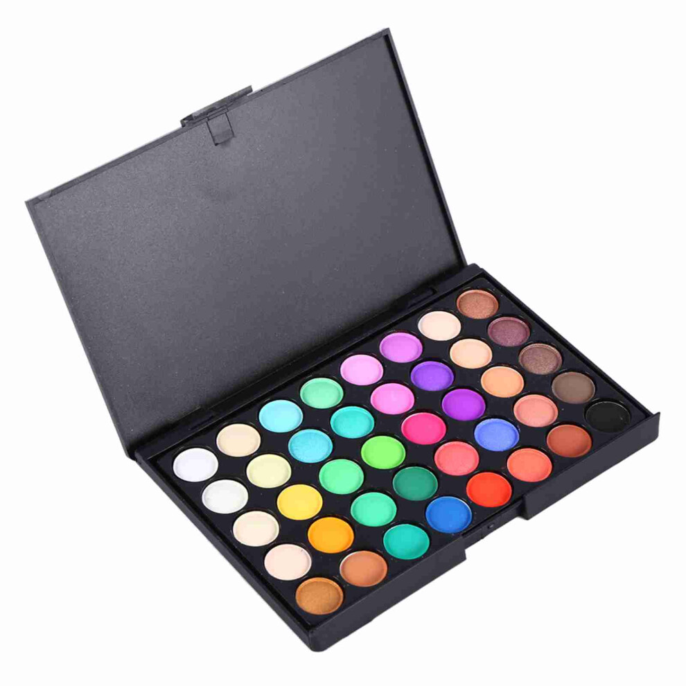 Cream Matte Eyeshadow Palette 40 Colors With Brush Â Long-Lasting Makeup Set