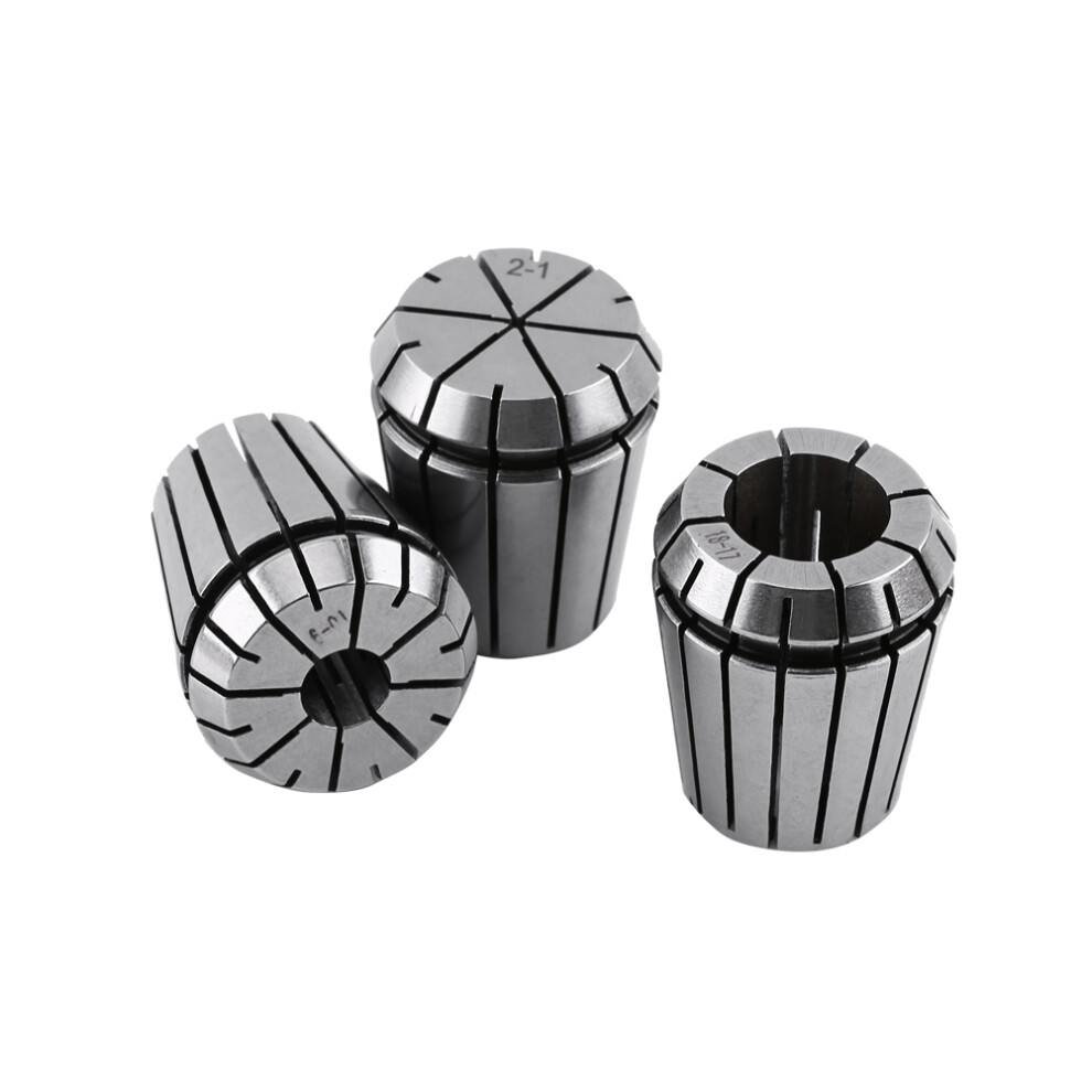 Set Of 9 Er32 Spring Collets 2-20Mm For Cnc Engraving & Milling Reliable Steel 7601393137866