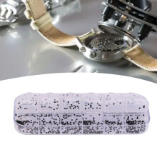Watch O Ring Kit 12 Sizes 1.4-2.8mm Rubber Gaskets for Waterproof Watch Repairs