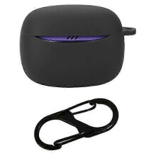 Kompatibel für JBL Tune Buds 2 Bluetooth-Ohrhörerhülle Weiches Silikoncover mit Anti-Lost-Schnalle