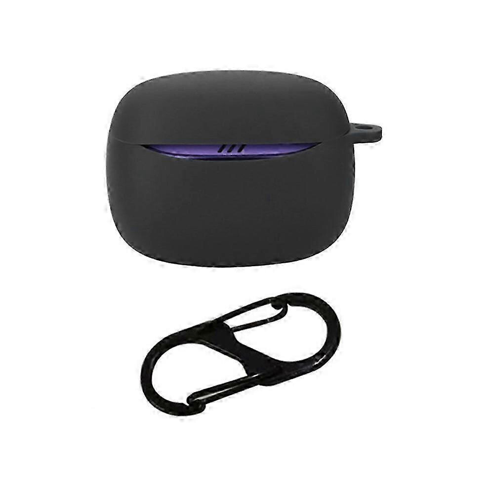 Compatible For Jbl Tune Buds 2 Bluetooth Earbuds Case Soft Silicone Cover With Anti-Lost Buckle 6935161808094
