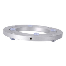 Heavy Duty Aluminium Alloy Rotating Turntable 12cm Round Dining Table