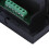 Single Color LED Dimmer Wall Switch Controller Touch Panel DC 12V-24V Black 4