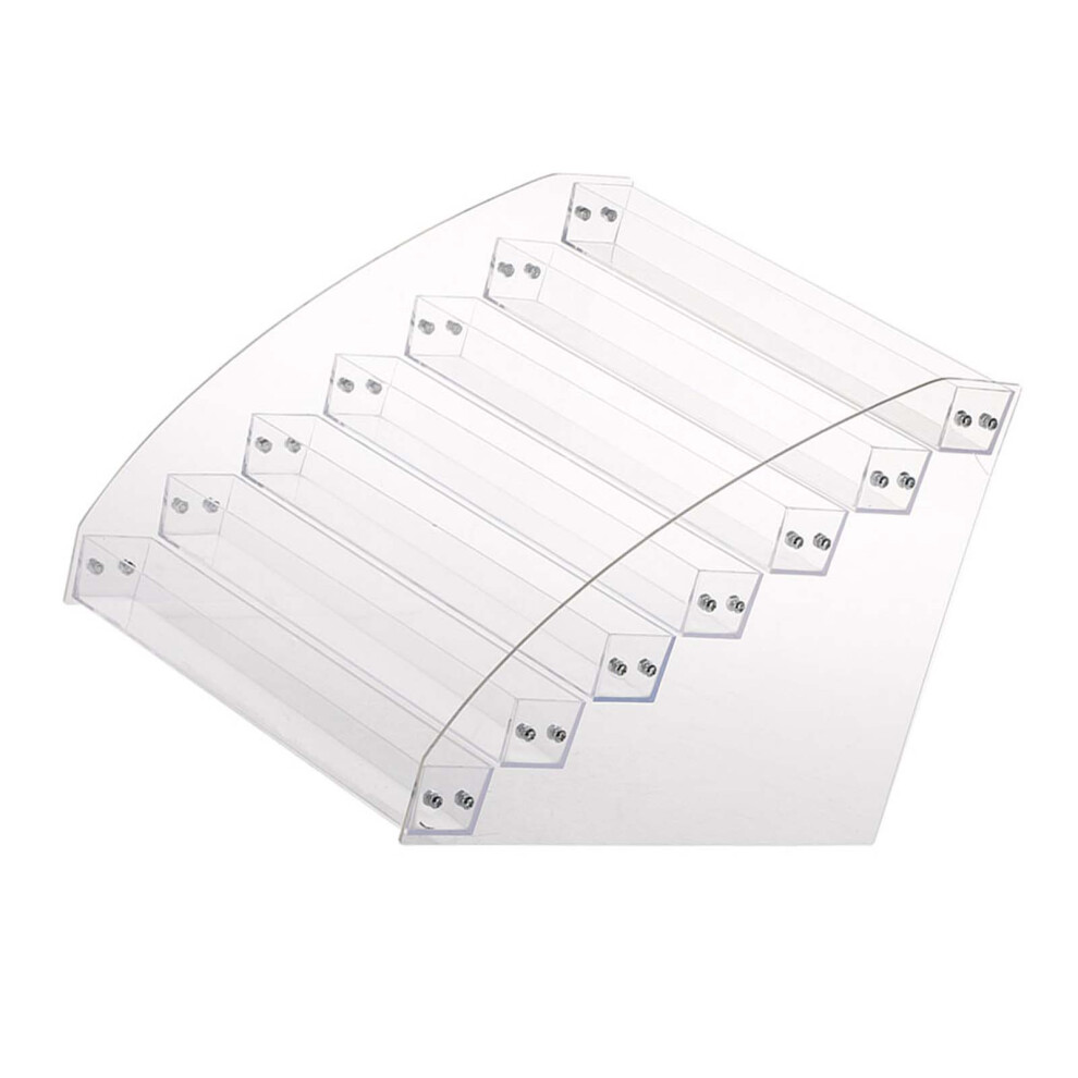 Compact Acrylic Makeup Stand Rack
