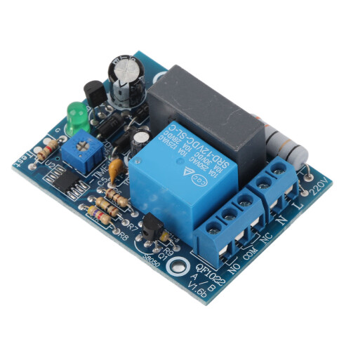 220VAC Adjustable Timer Delay Switch, 10A 250VAC, 58x43x20mm 2
