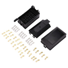 Sicherungsrelaiskasten 5-Sicherungshalter 6 Relaisblockhalter Sicherungsblock 12V-Sicherungskastenwagen