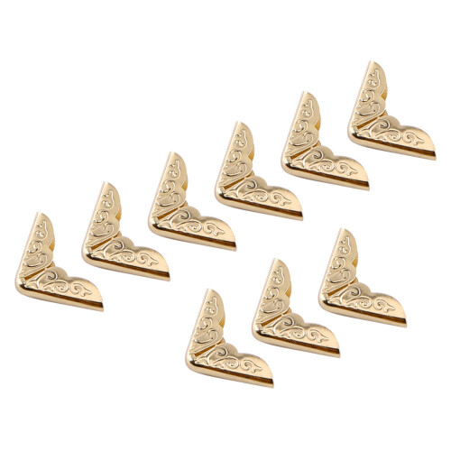 100 Retro Brass-Plated Book Cover Protectors 1