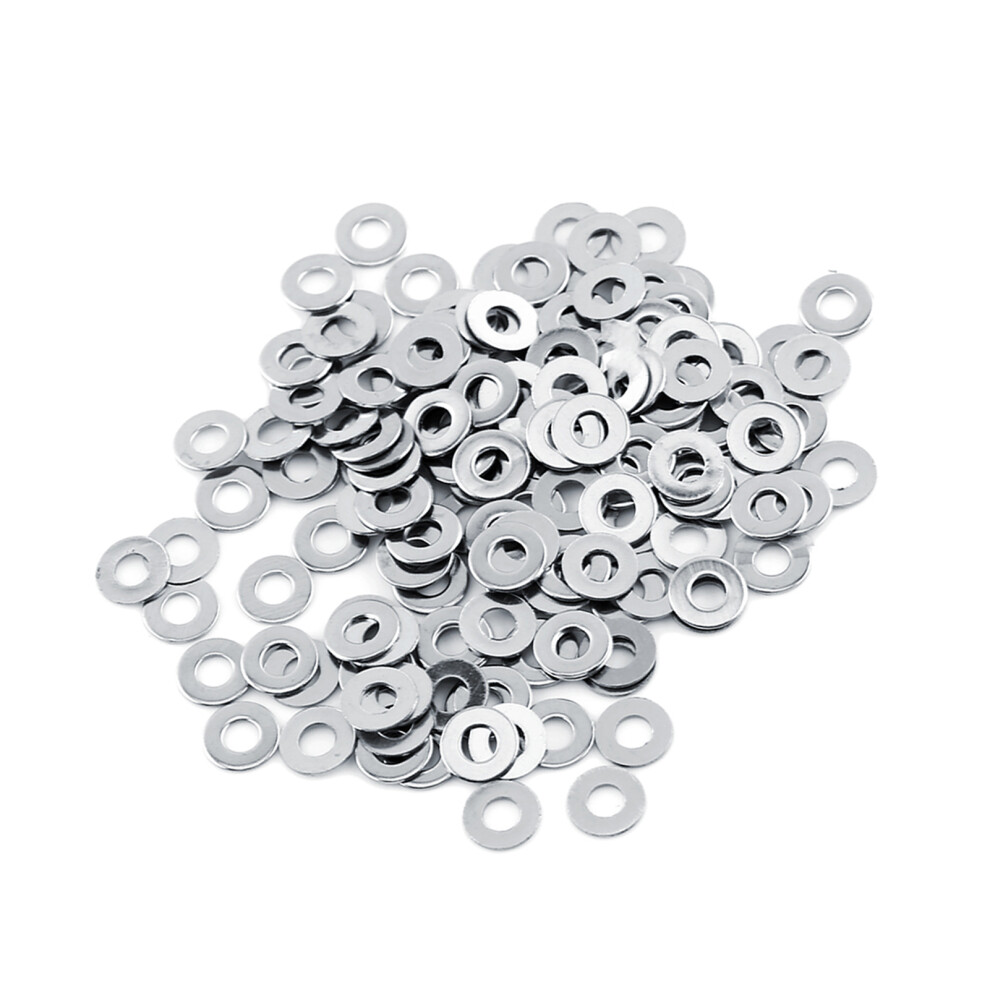 100pcs M3-M10 Stainless Steel Flat Washers Kit, Durable & Corrosion Resistant-image-OPC-PSXH5BK-NEW