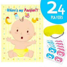 Babyspiel Babyparty-Geschenke und Spiel Pinnen den Dummy auf das Baby-Spiel