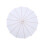 White Paper Umbrella Wedding Decor Props 20cm-42cm Diameter 4