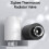 Smart Thermostatic Radiator Valve Zigbee LED Display White/Black 1