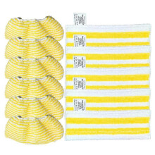 11 kpl höyrymopin kansi Karcherille Easyfix SC2 SC3 SC4 SC5 Käsipölynimuriosat Microfiber Mop Pad Pad