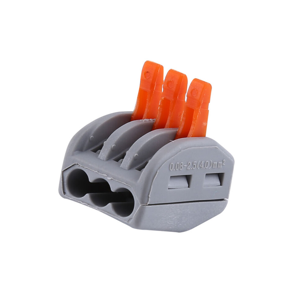 20 3-Way Lever Terminal Blocks Reusable