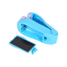 Mini Portable Handheld Food Sealer Heat Sealing Machine Blue 9.8cm