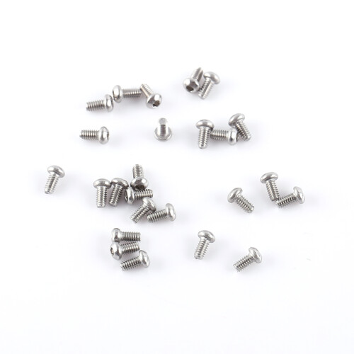 A2 Stainless Steel M2 Hex Socket Bolts & Nuts 250pcs Assorted Button Head