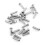 M3 304 Stainless Steel Hex Socket Screws & Nuts Set - High Strength Button Head 7