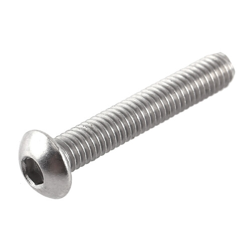 M3 304 Stainless Steel Hex Socket Screws & Nuts Set - High Strength Button Head 2