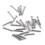 M3 304 Stainless Steel Hex Socket Screws & Nuts Set - High Strength Button Head 5