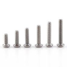 M3 304 Stainless Steel Hex Socket Screws & Nuts Set - High Strength Button Head
