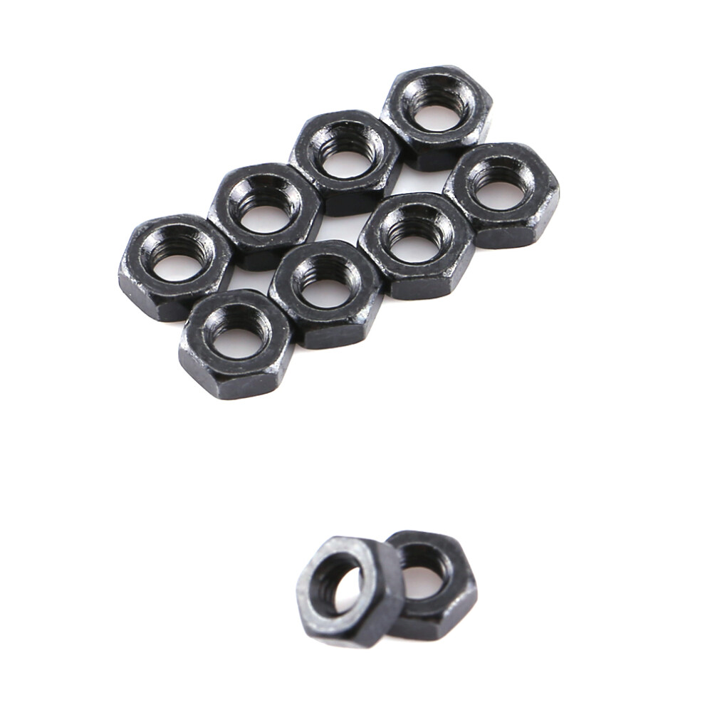 M3 Black Alloy Steel Hex Socket Screws Bolt Set With Nuts & Washers 7621393054871