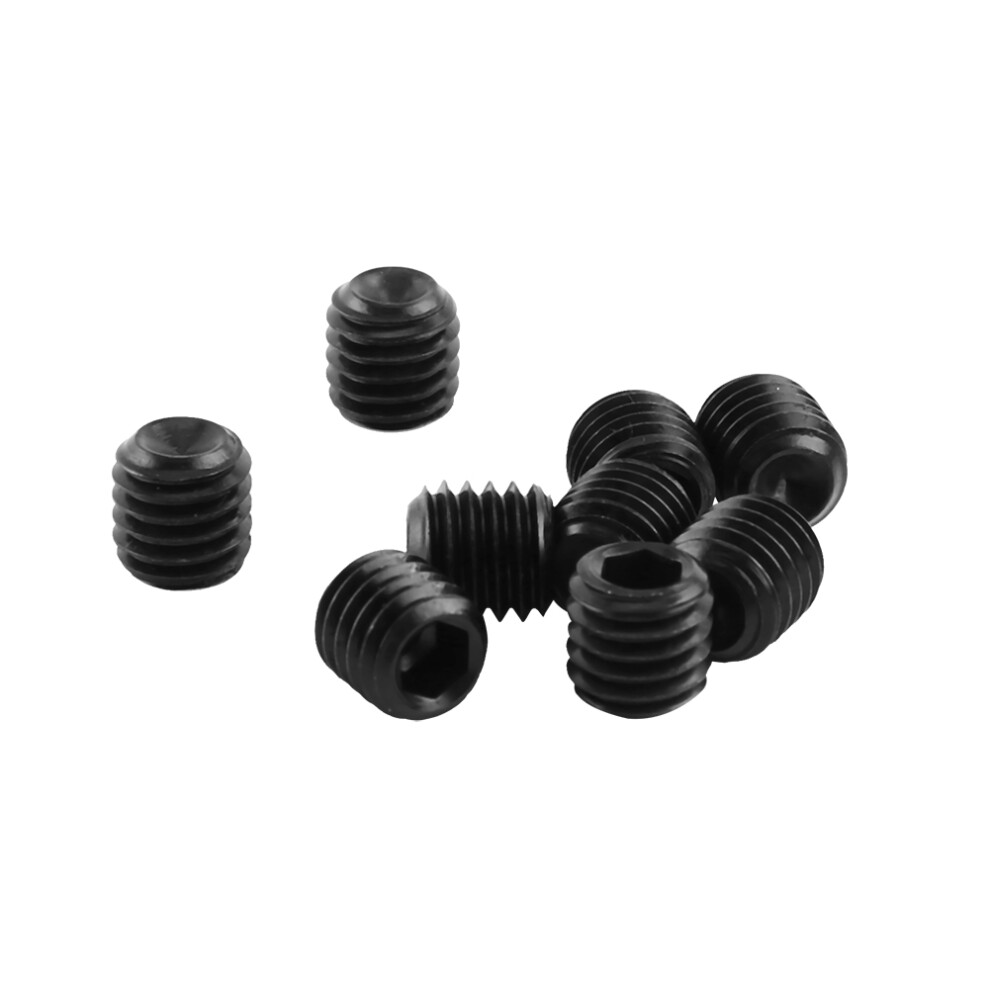 Grub Screw Assortment M3-M8 240-Count Hex Socket Set Din916 Steel Construction 4951393141916