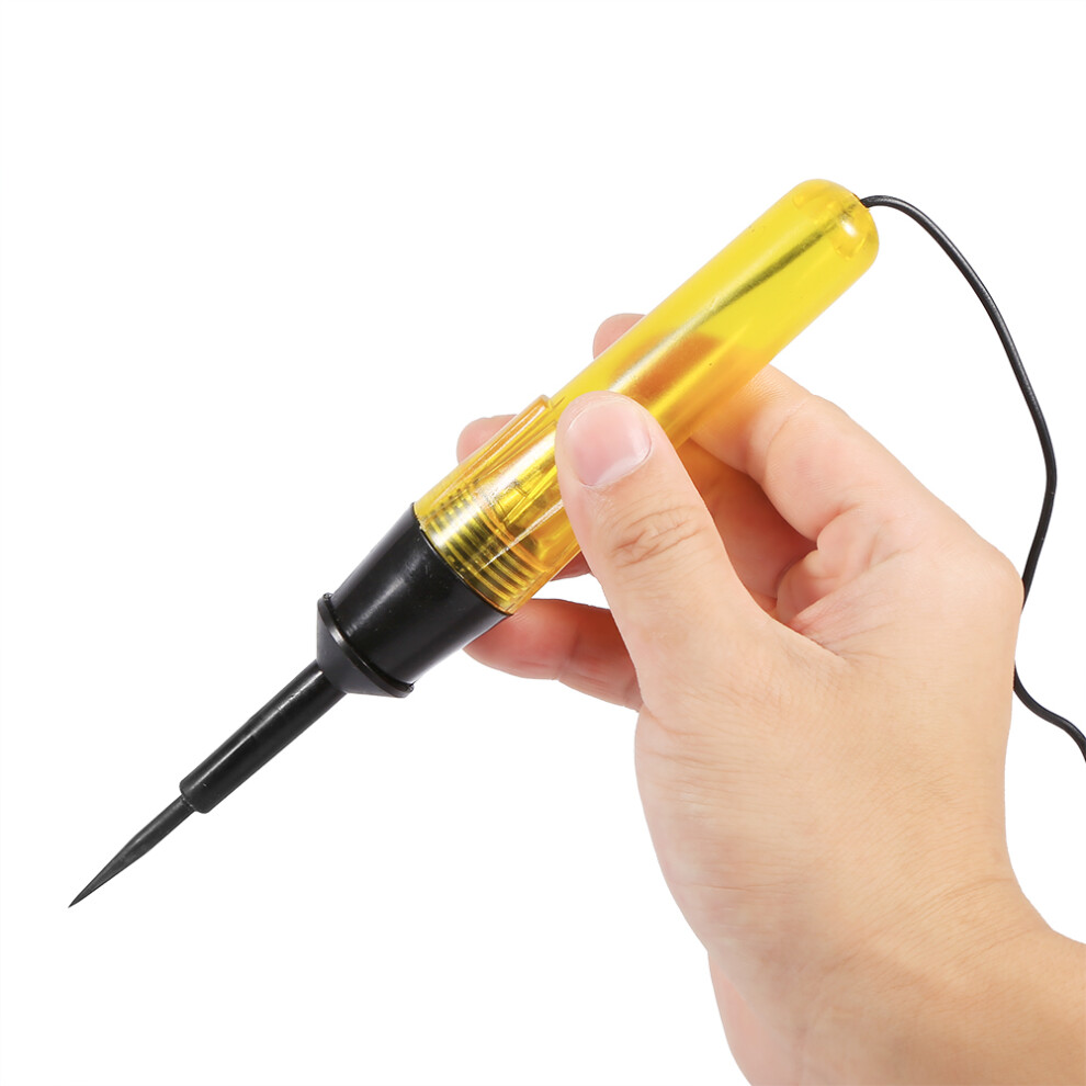 6V-24V Dc Car Truck Motorcycle Circuit Tester Probe Pen, 19Cm Yellow 5051393142438