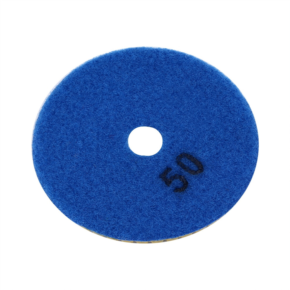 7Pcs Wet Diamond Polishing Pads 100Mm For Granite Marble Concrete 4Inch 5031393056997