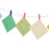 Papierrahmen mit Clips und Seil 10er LOMO 4