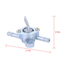 In-line Fuel Valve Switch for 90cc-140cc Off-Road Quads, Aluminium
