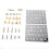 Pyrography Woodworking & Soldering Tips Set with Stencils, Brass & Iron Tips 2