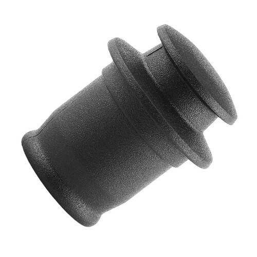 Universal Waterproof Dustproof Cover for Car Cigarette Lighter Socket, Black 2