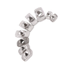 T-slot hammer head nut M5x10x6 - Nickel plated carbon steel fasteners