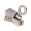 Smooth Action Aluminum Window Gate Spring Bounce Bolt Lock with Pull Ring 150mm 3