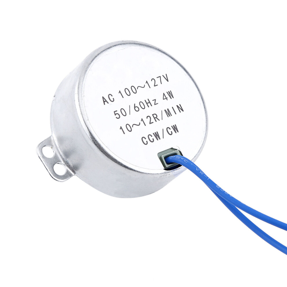 Ac 100-127V 4W Synchronous Geared Motor 0.8-18Rpm Cw/Ccw 4681393062903