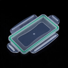 Waterproof Plastic Battery Holder Case for 2 x 18650 Batteries, 9x4.9x2.2cm