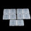 10 Clear PP Battery Boxes for AA AAA 8