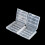 10 Clear PP Battery Boxes for AA AAA 9