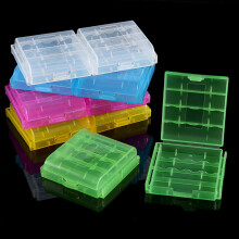 Multicolour Hard Plastic Battery Organiser