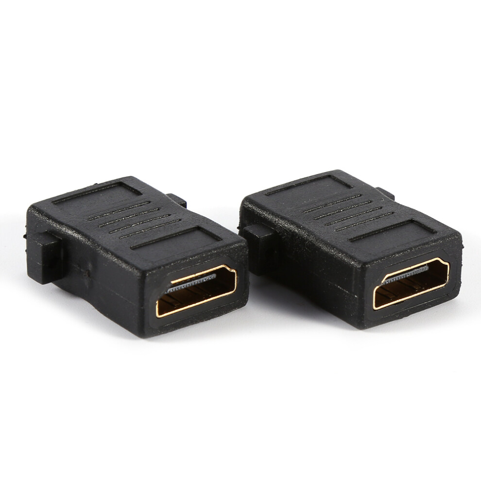 Dual Hdmi Wall Plate Plated Gold 7340572533067
