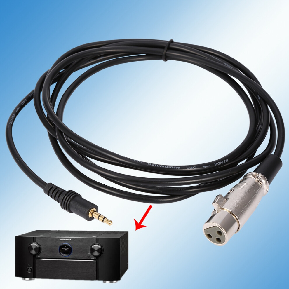 3M Xlr Female To 3.5Mm Male Audio Lead 7340572913166