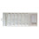 Foldable Wall Hanging Document Sleeve With 6 Sections For-White 1